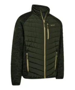 Deerhunter Moor Padded Jacket with knit Forest Ember