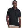 Barbour International Mens Polo Essential Black