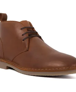 Dune Cashed Boots Chestnut