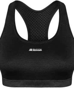 Shock Absorber Active Crop Top Womens Sports Bra - Black