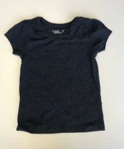 Young Dimension 4-5 years navy Bow Detail t-shirt