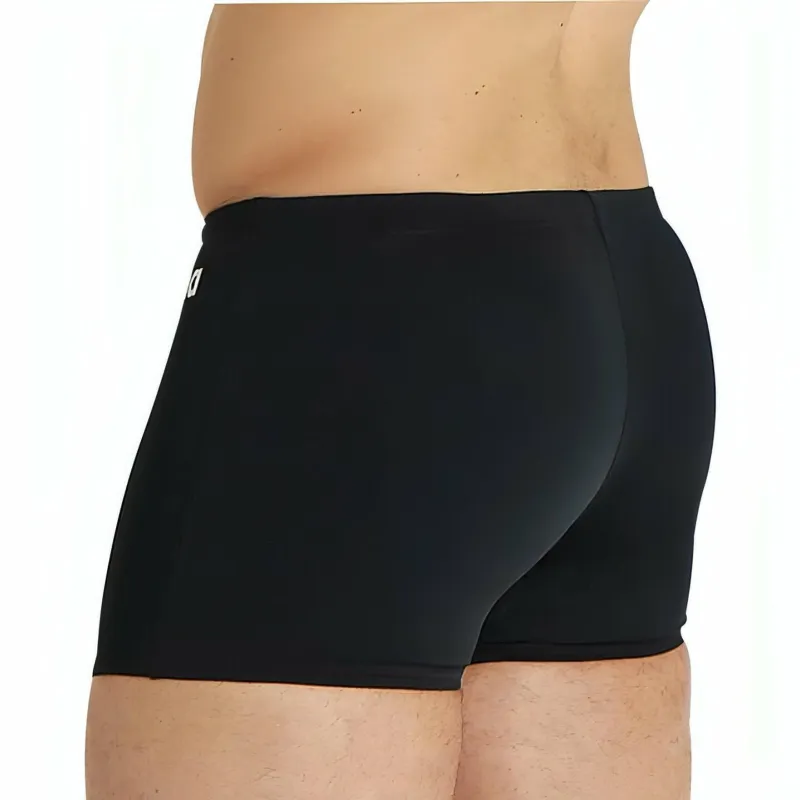 Arena Solid Mens Swim Shorts - Black - Image 2