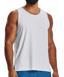 Under Armour Iso-Chill Run Laser Mens Running Vest - White