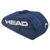 Head Base Tennis Racket Bag: Navy - M