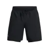 Under Armour Men's Launch Run 7inch 2-in-1 Running Shorts: Black/Reflective