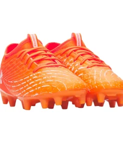 Under Armour Magnetico Select 5 Junior Football Shoes: Blazing Orange/White