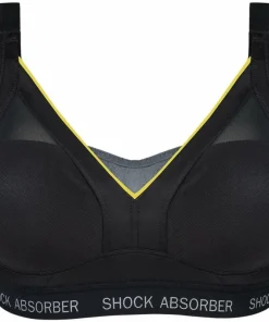 Shock Absorber Active Shaped Support Womens Sports Bra - Grey