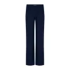 Red Button Womens Colette Punta Piping Pants Dark Blue