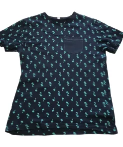 Kangaroo Poo 9-10 years navy trees t-shirt