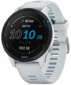 Garmin Forerunner 255 Music HRM With GPS Watch - White