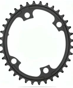absoluteBLACK 110/4 BCD 2x Asymmetric Shimano Oval Inner Chainring