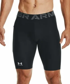 Under Armour HeatGear Pocket Long Mens Short Compression Tights - Black