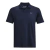 Under Armour Men's Matchplay Printed Polo: Midnight Navy/Pitch Grey - Medium