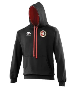 Bucks Archery Association Hoodie: Black & Red