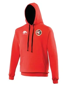 Bucks Archery Association Hoodie: Red & Black