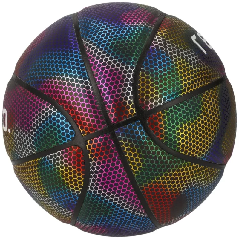 Rezo Reflective Basketball: Multicolour - Size 7 - Image 2