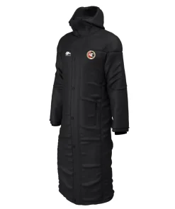 Bucks Archery Association Long Coat: Black