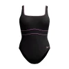 Speedo Women's Contour Eclipse Swimsuit: Black