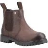 Cotswold Aston Pull On Dealer Boot Brown