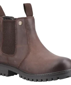 Cotswold Aston Pull On Dealer Boot Brown