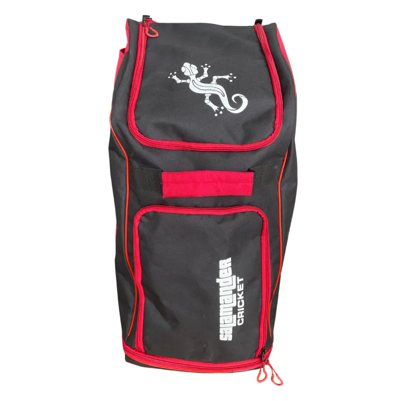 Salamander Junior Cricket Duffel Black/Red