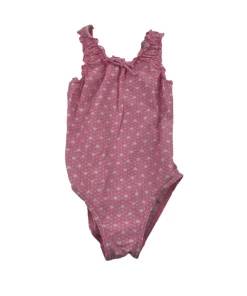 George 4-5 years pink hearts swimsuit