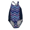 Nutmeg 6-7 years blue zig zag swimsuit