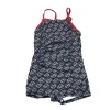 Tu 10-11 years navy blue heart swimsuit