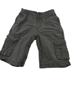 F&F 8 years grey plain cargo shorts