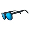 Goodr Midnight Sunglasses Blue Gradient Polarised Lenses: Black Frame
