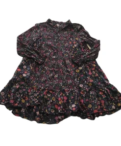 F&F 5-6 years dark floral dress
