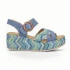 Rieker Womens Sandal 69469-14 Blue