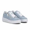 Rieker Womens Trainer W2605-12 Blue