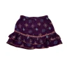Little Marcel 5-6 years purple pattern skirt