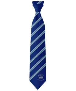 Royal Grammar School Tie Balmoral: Sapphire/Blue