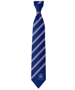 Royal Grammar School Tie Kensington: Sapphire/Mauve