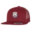 Wimbledon HC Unisex Classic Trucker Cap: Maroon