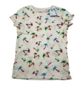 Next 9-10 years white palm tree t-shirt