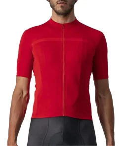 Castelli Classifica Short Sleeve Mens Cycling Jersey - Red