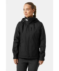 Helly Hansen Sport Crew Hooded Midlayer Sailing Jacket 2.1 Black