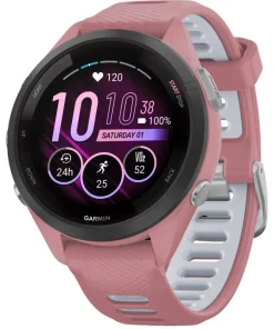 Garmin Forerunner 265S Music HRM With GPS Watch - Pink