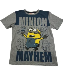Despicable Me 10-11 years grey Minion t-shirt