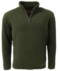 Game Technical Apparel Mens Game Stanton Fleece Pullover - Forest Green