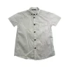 George 6 years white pattern short sleeve shirt