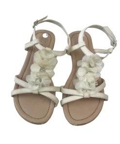 Primark size UK 1 white floral sandals