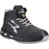 U Power Stego Redlion Safety Shoe Black