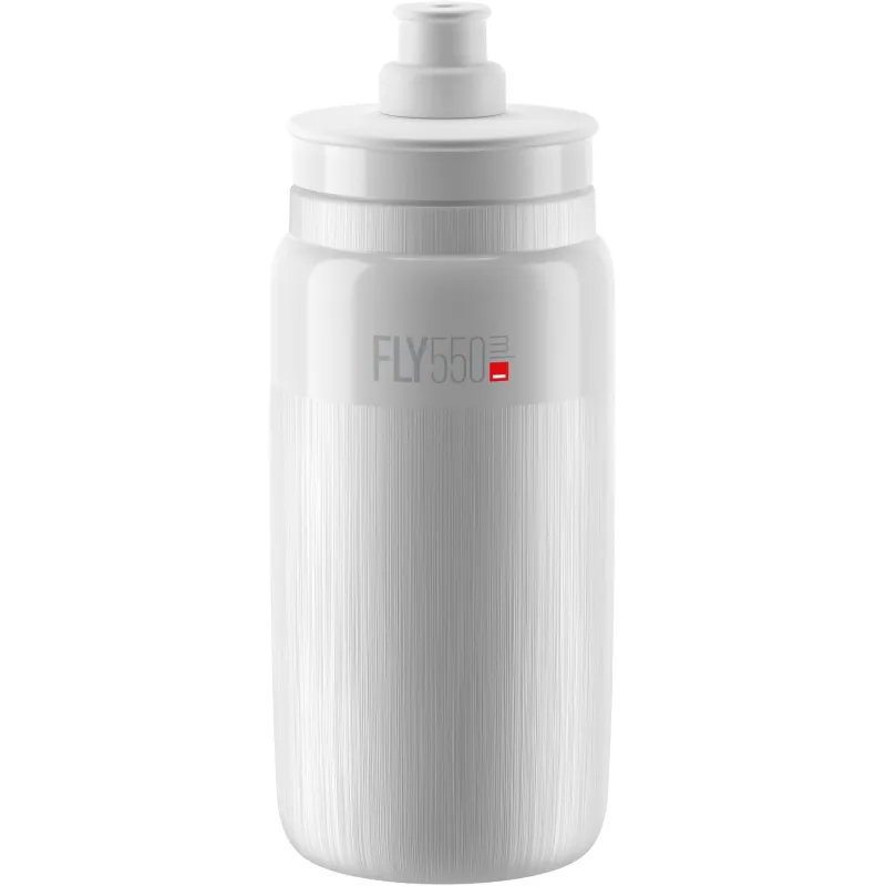 Elite Fly Tex 550ml Water Bottle - White