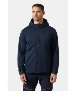Helly Hansen Workwear Tech Hooded Midlayer Navy