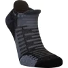 Hilly Active Socklet Running Socks - Black