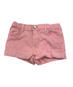 Primark 6 years pink mid rise denim shorts
